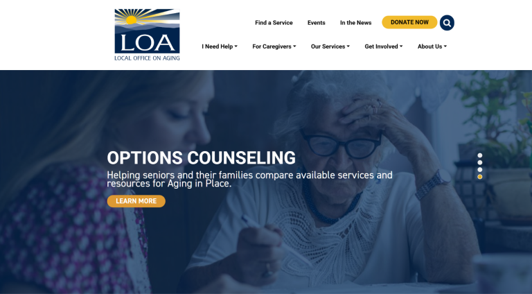 Website Design Client LOAA of Virginia